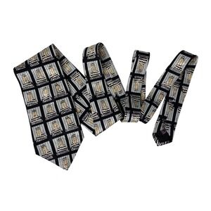 Museum Artifacts Mens Silk Tie Jailhouse Novelty Lawyer Banker Congressman USA